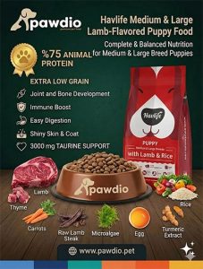 Havlife Medium & Large Lamb-Flavored Puppy Food